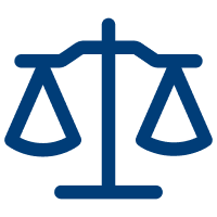 Here's an alt tag for the image: `Scales of justice symbol`